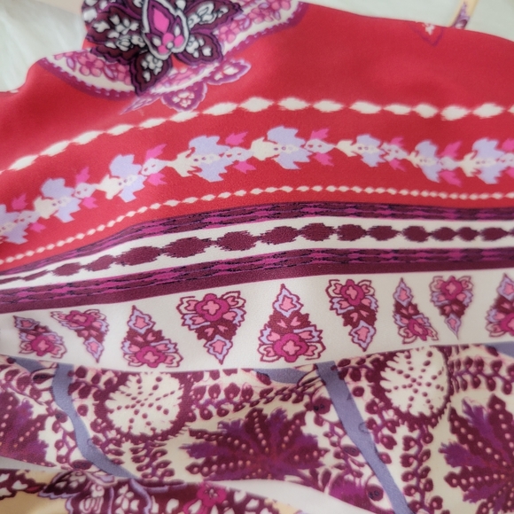 Nanette Lepore Swim Bikini Set 8 Bohemian Print Asymmetrical Cut High Rise NWT - Picture 10 of 16